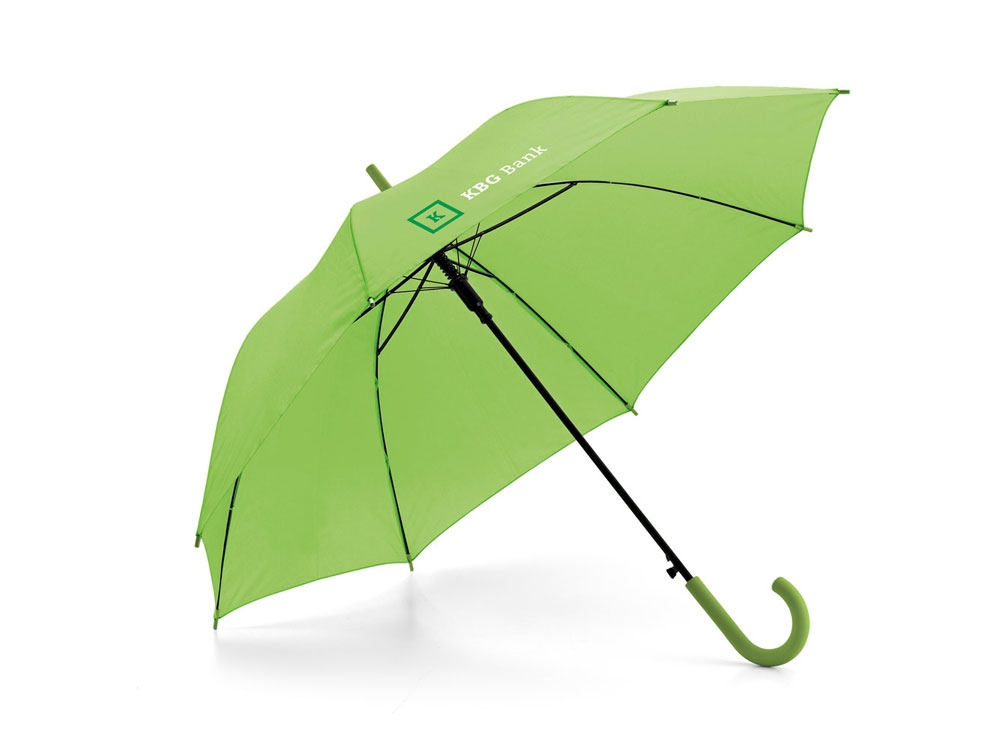 Зонт с автоматическим открытием «MICHAEL», зеленый, полиэстер