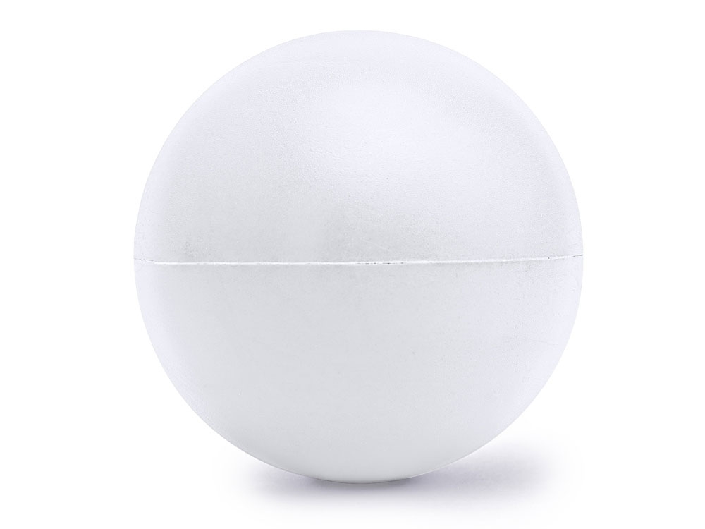 Мяч-антистресс SEYKU, белый, пластик