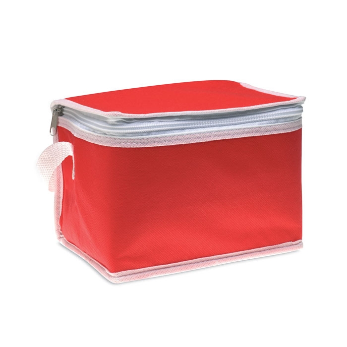 Сумка-холодильник, красный, нетканый материал