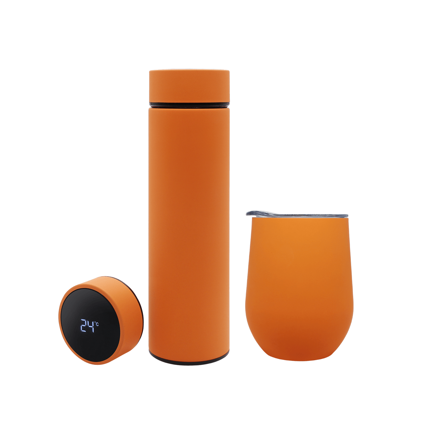 Набор Hot Box C (софт-тач) B (оранжевый), оранжевый, металл, микрогофрокартон