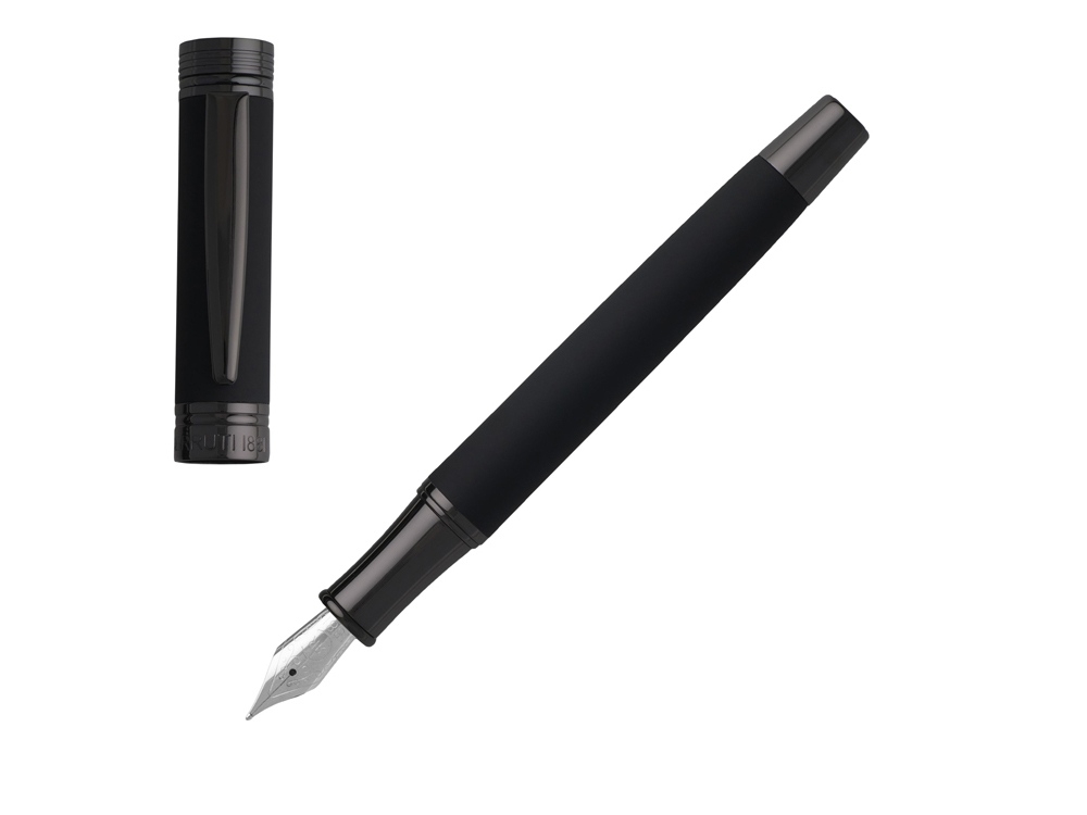 Ручка перьевая Zoom Soft Black, металл