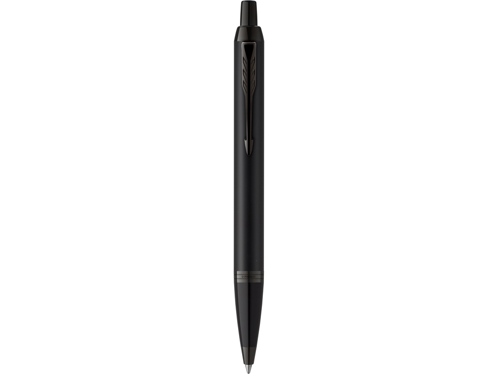 Ручка шариковая Parker «IM MBLK BT», черный, металл