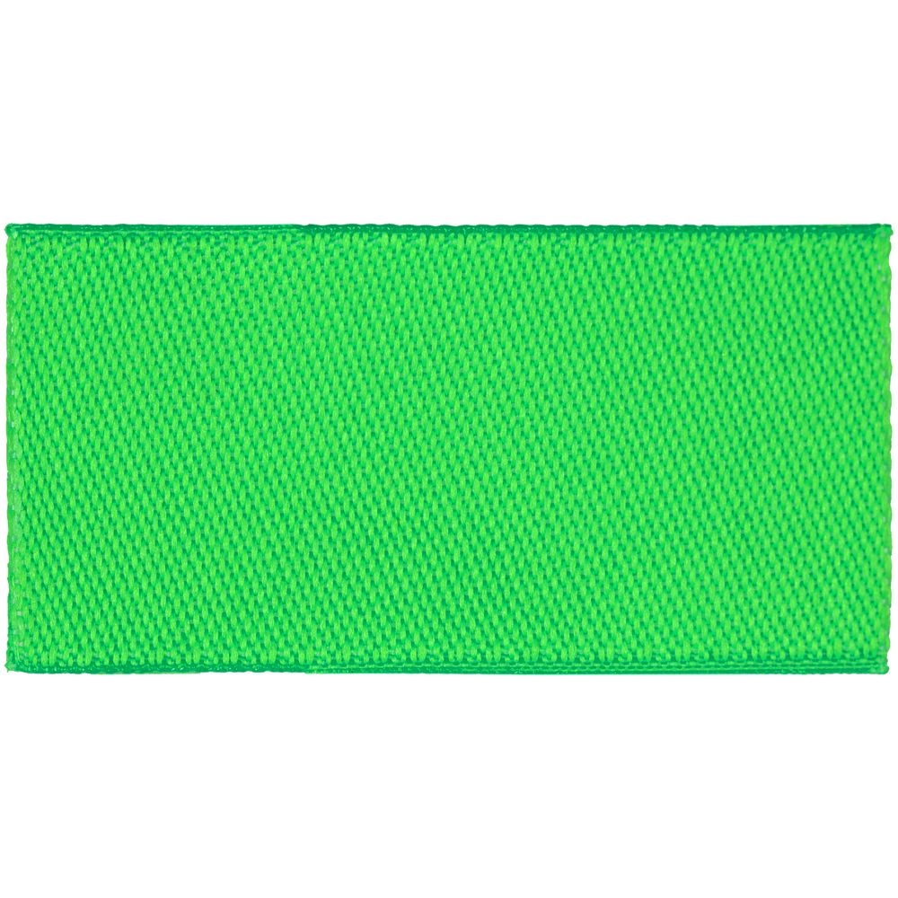 Лейбл тканевый Epsilon, XXS, зеленый неон, зеленый, полиэстер