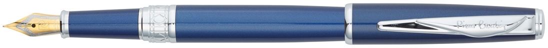 Ручка перьевая Pierre Cardin SECRET Business, цвет - синий. Упаковка B., синий, латунь, нержавеющая сталь