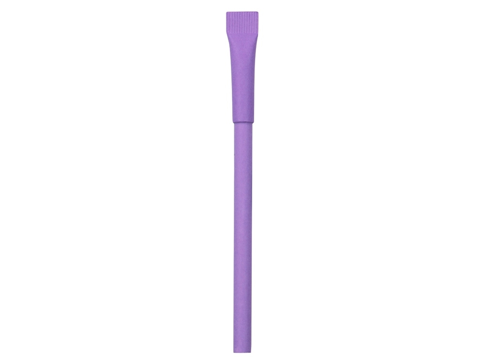 Ручка из переработанной бумаги с колпачком "Recycled", фиолетовый, бумага
