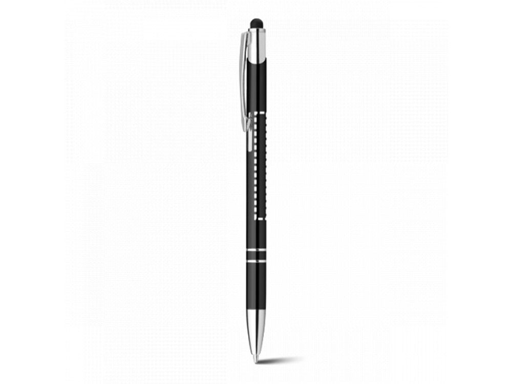 Алюминиевая шариковая ручка «GALBA», черный, алюминий