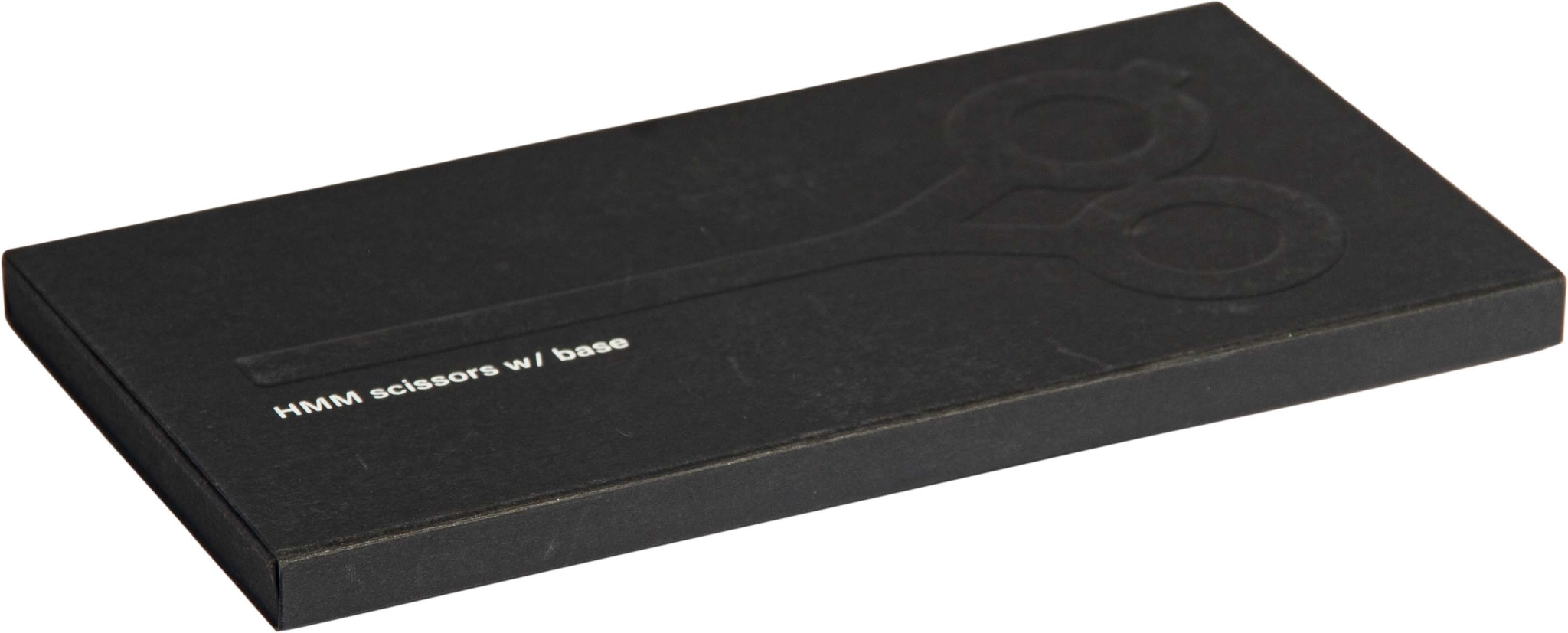 Настольные ножницы на магнитной подставке SCISSORS BLACK черные, #000000, японская нержавеющая сталь