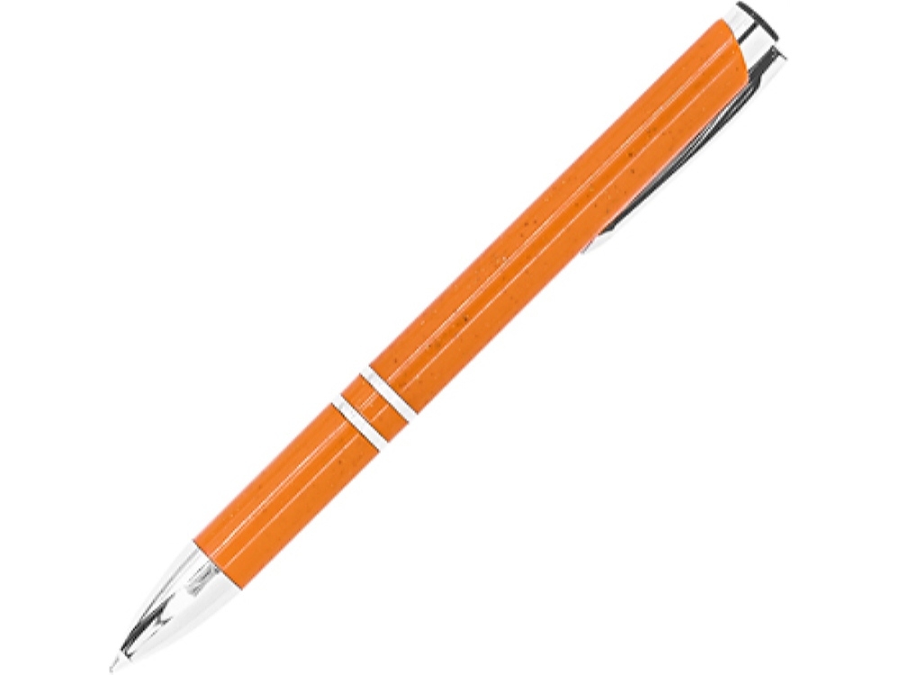 Ручка шариковая из пшеничного волокна HAYEDO, оранжевый, пластик, растительные волокна