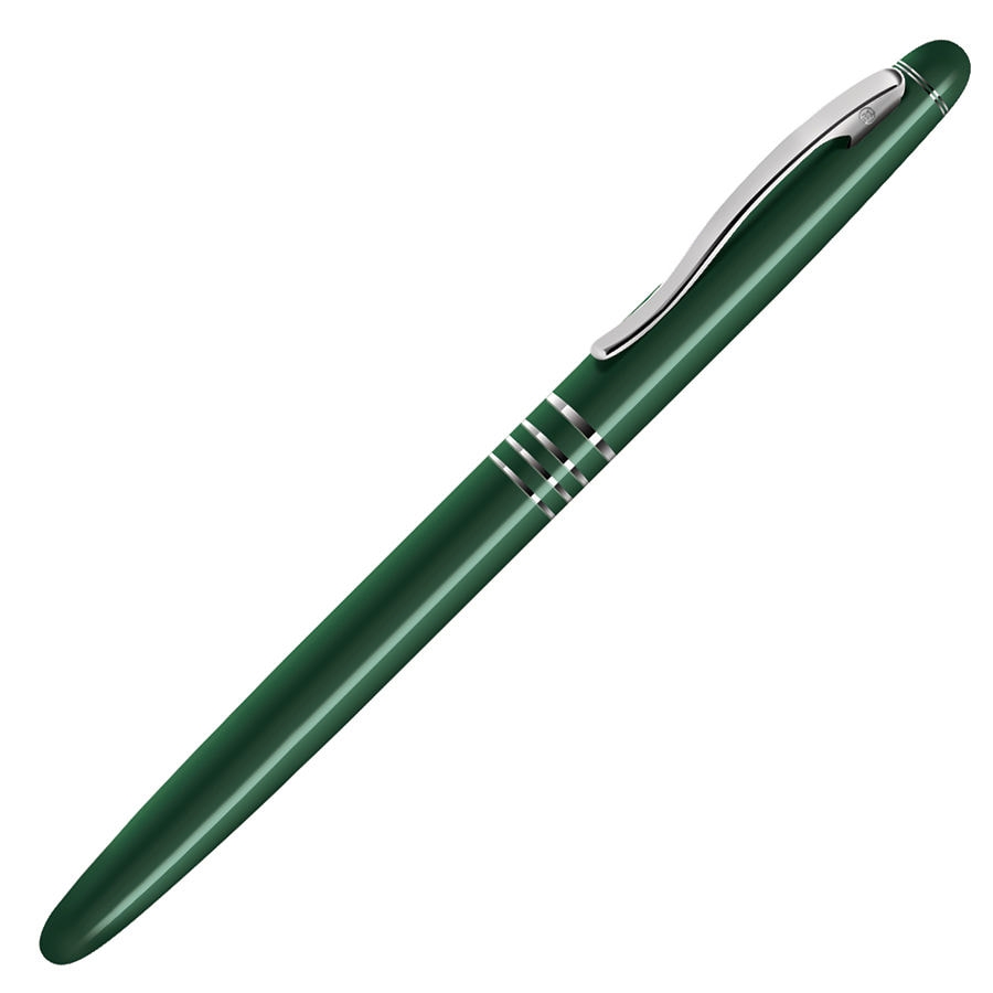 GLANCE, ручка-роллер, зеленый/хром, металл, зеленый, серебристый, металл