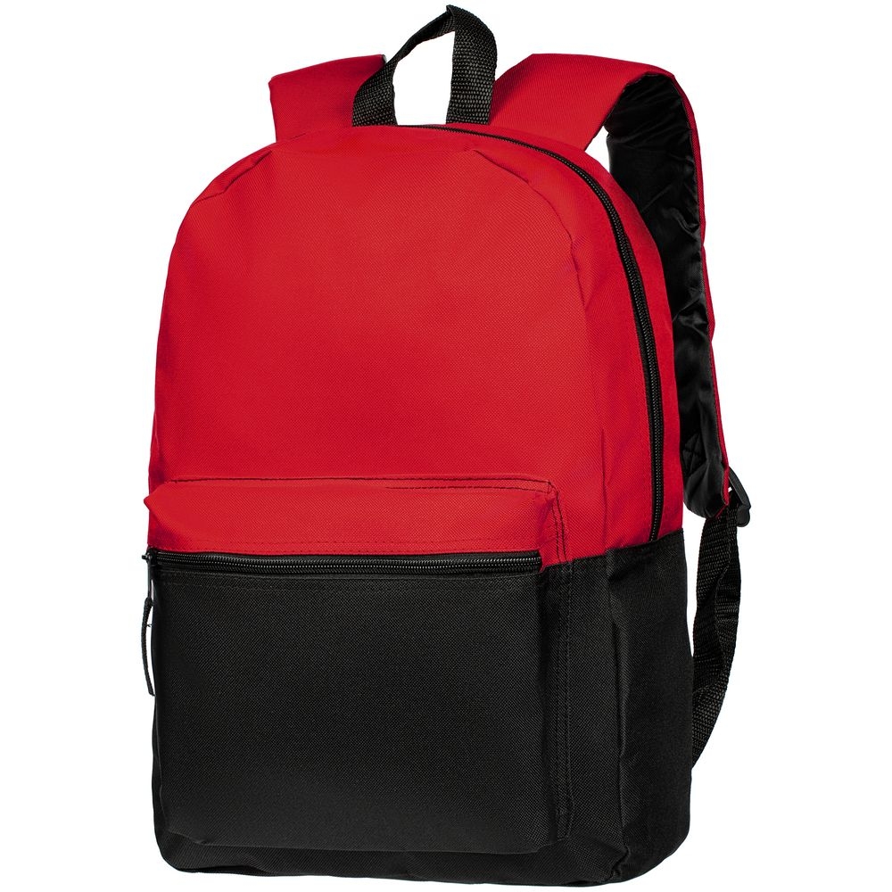 Рюкзак Base Up, черный с красным, черный, красный, полиэстер