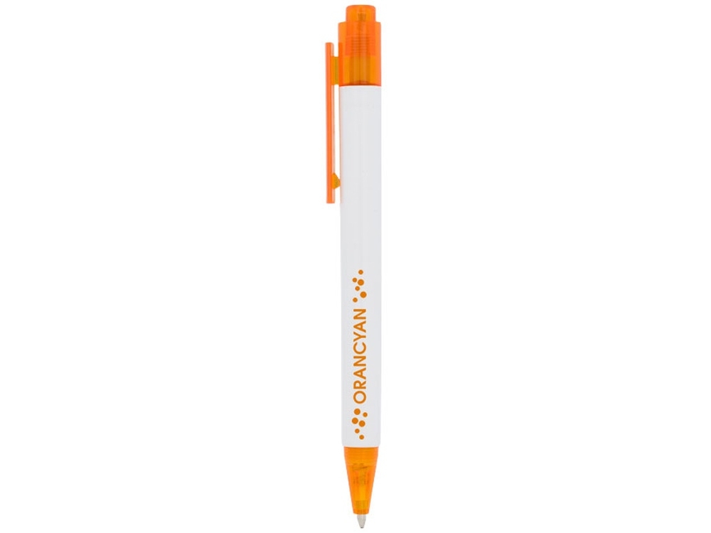Ручка пластиковая шариковая «Calypso», оранжевый, пластик
