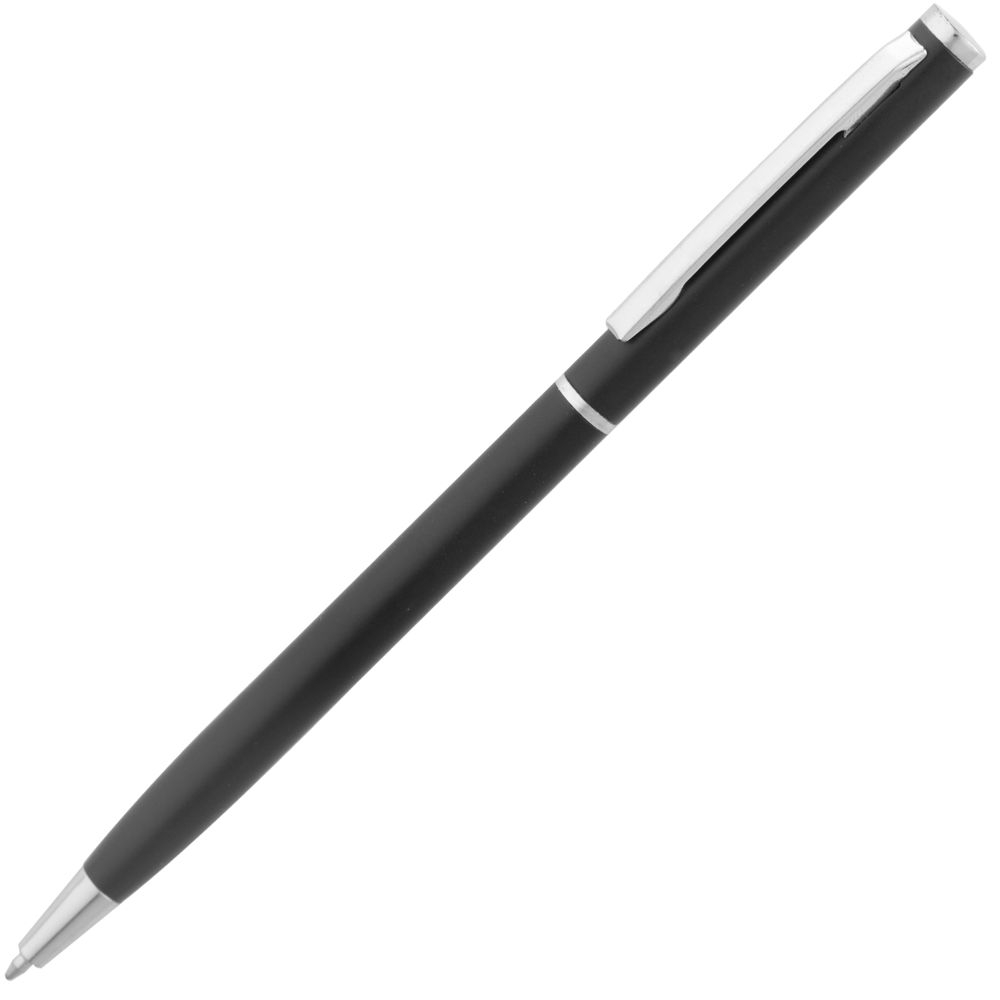 Ежедневник Magnet Shall с ручкой, черный, черный, искусственная кожа; покрытие софт-тач