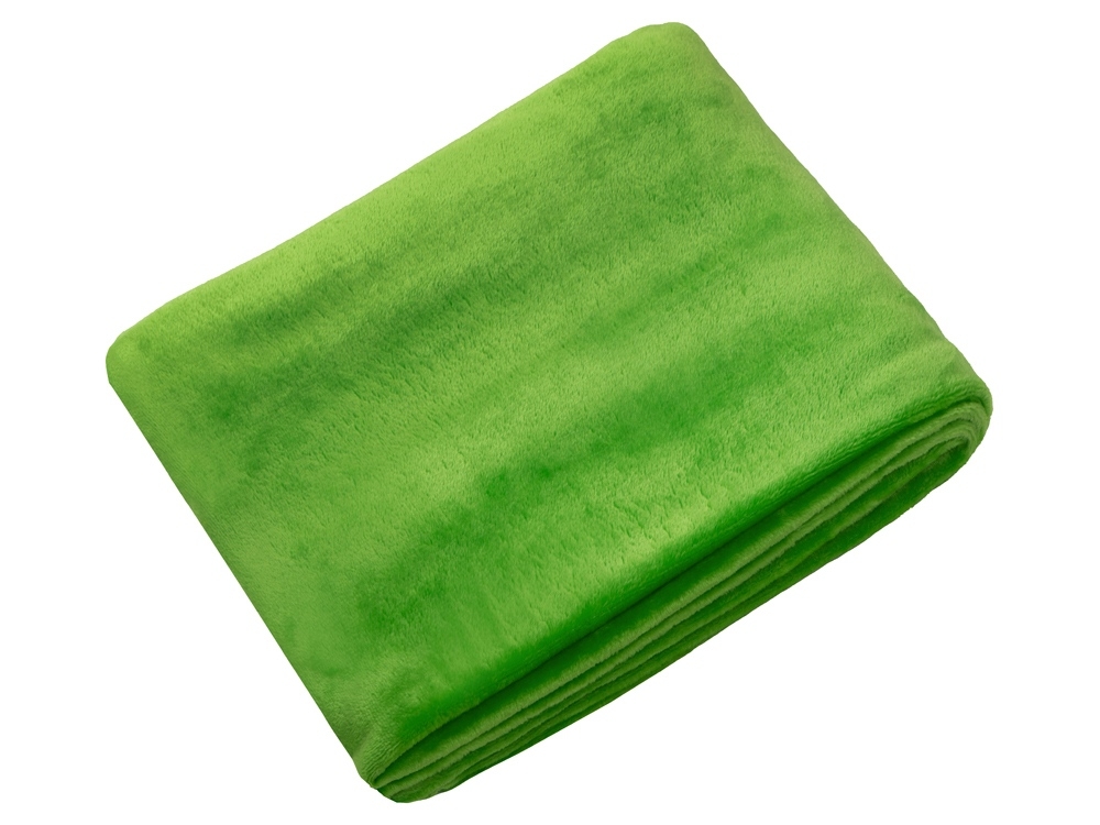 Плед флисовый «Copy», зеленый, полиэстер