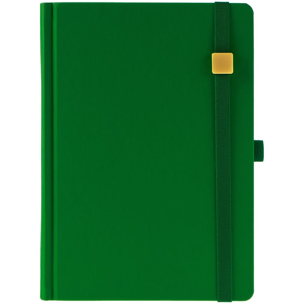 Ежедневник Favor Gold, недатированный, ярко-зеленый, зеленый