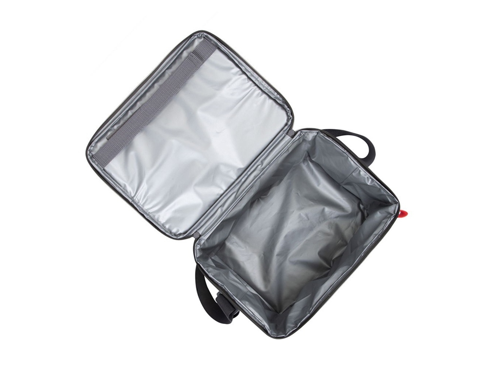 Изотермическая сумка-холодильник, 11л, серый, полиэстер