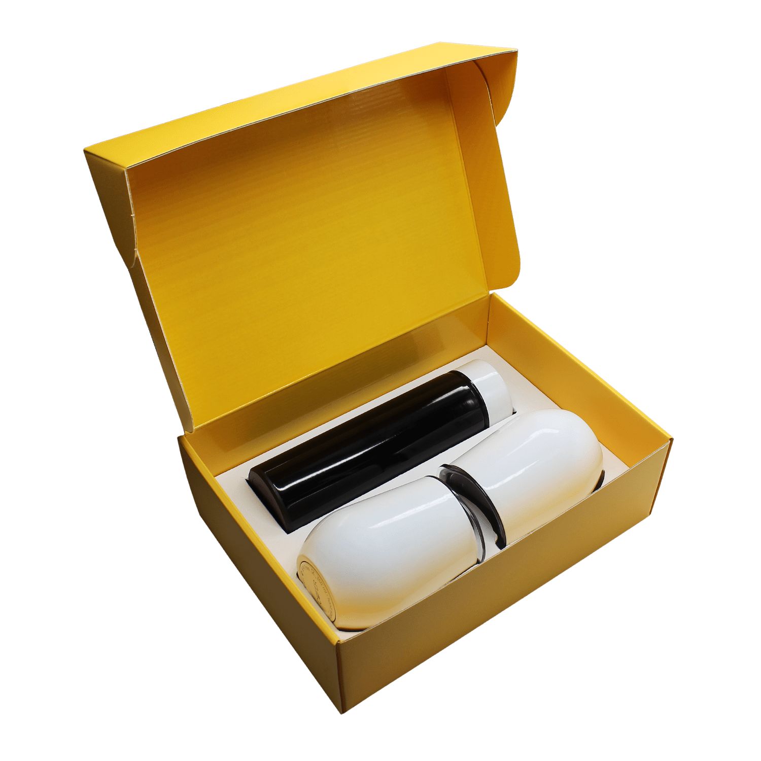 Набор Hot Box Duo C2W W (черный с белым), черный, металл, микрогофрокартон