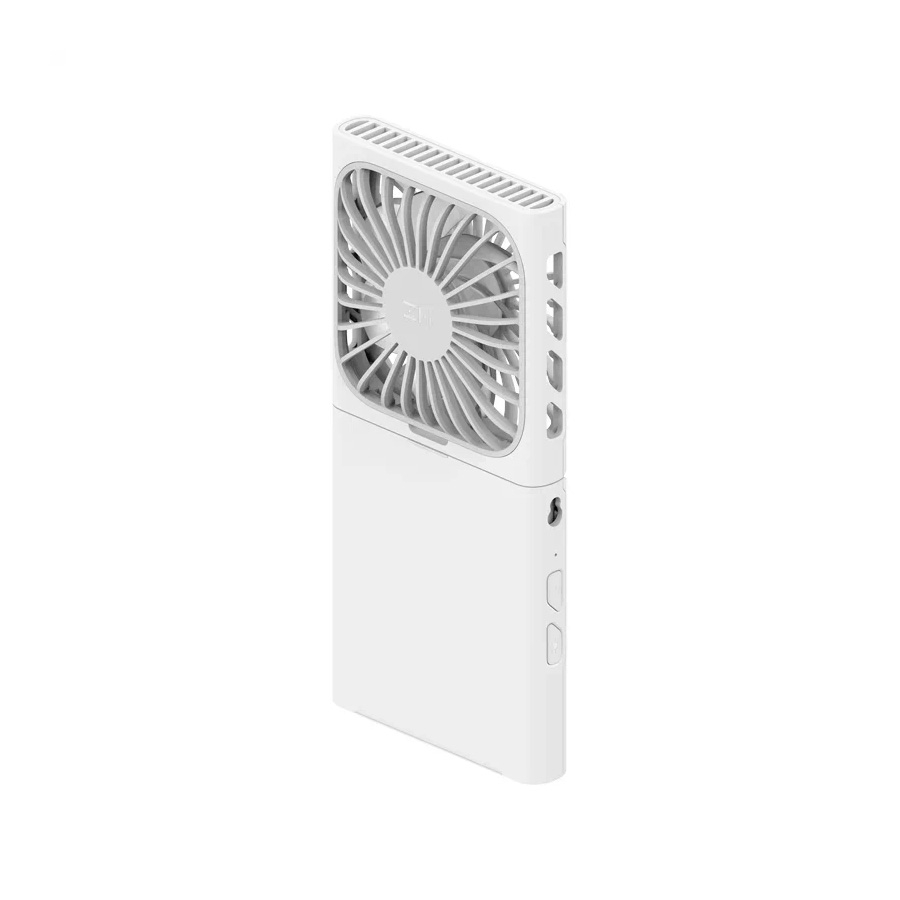Портативный вентилятор складной ZMI AF217, белый, белый, пластик