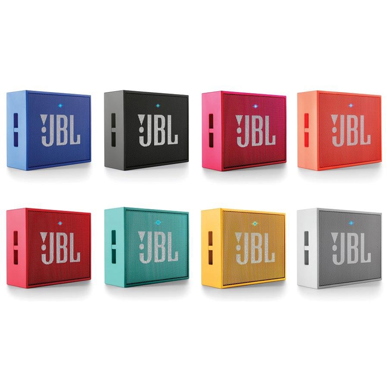 Портативная колонка JBL GO, красный, красный, пластик