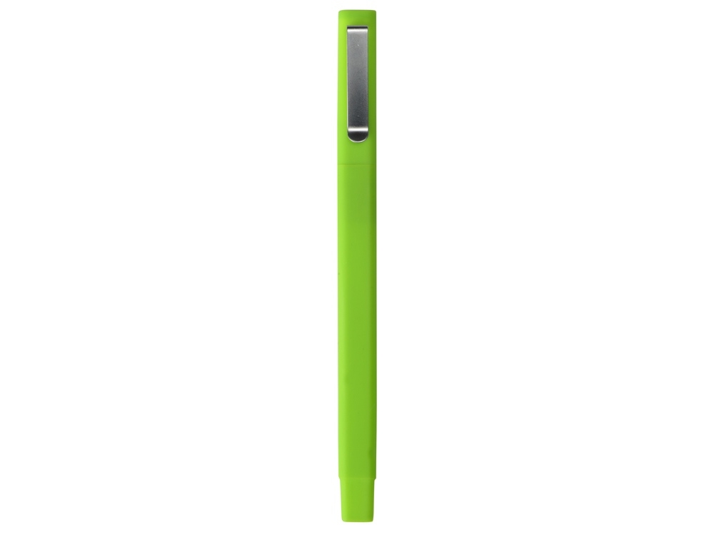 Ручка шариковая пластиковая «Quadro Soft», зеленый, soft touch