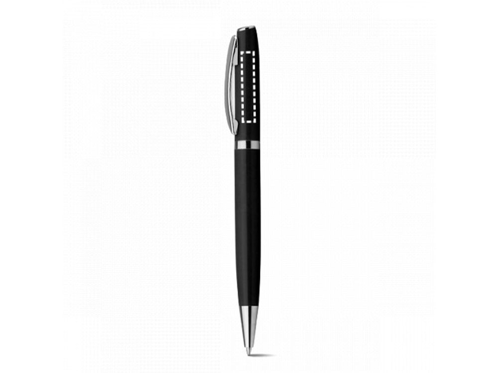 Алюминиевая шариковая ручка «LANDO», черный, алюминий