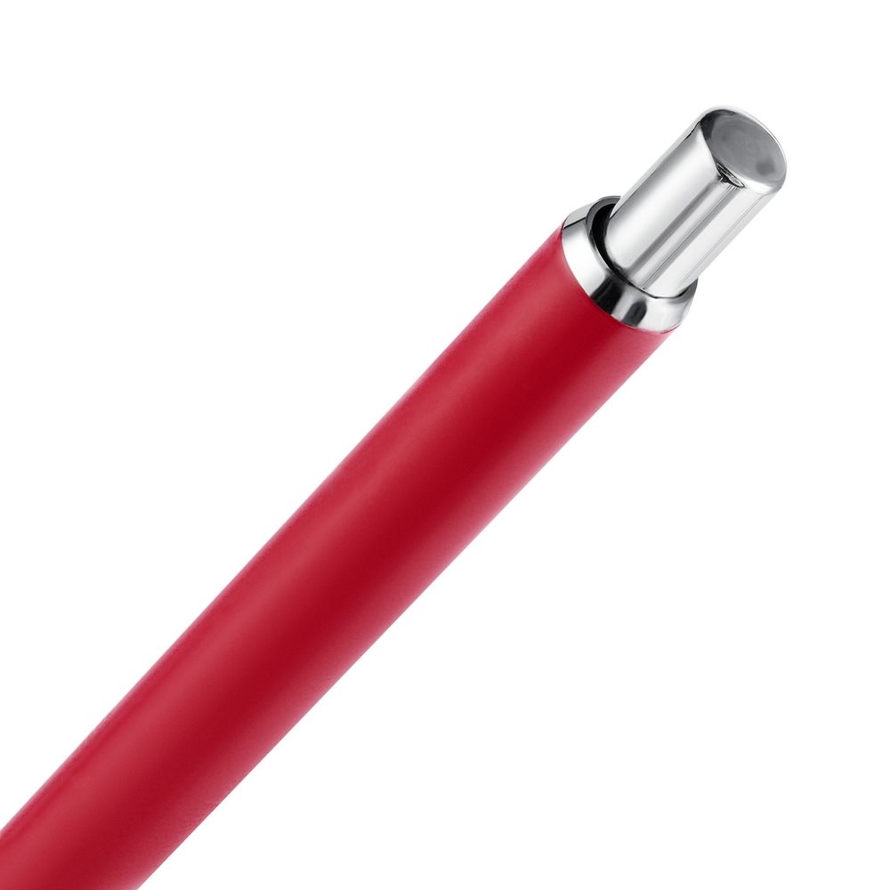 Ручка шариковая Slim Beam, красная, красный