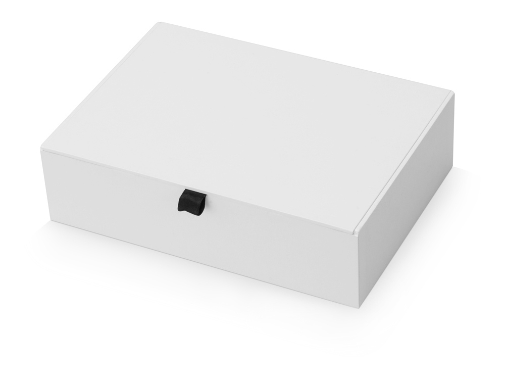 Коробка подарочная White M, белый, картон