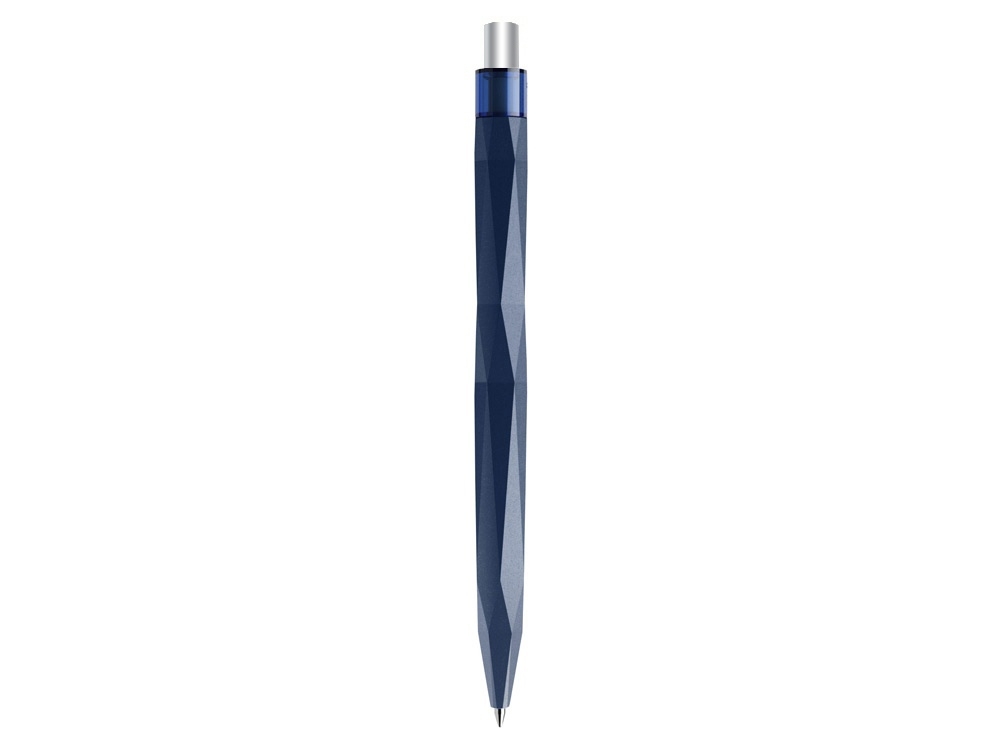 Ручка пластиковая шариковая Prodir QS 20 PRT Z «софт-тач», синий, soft touch