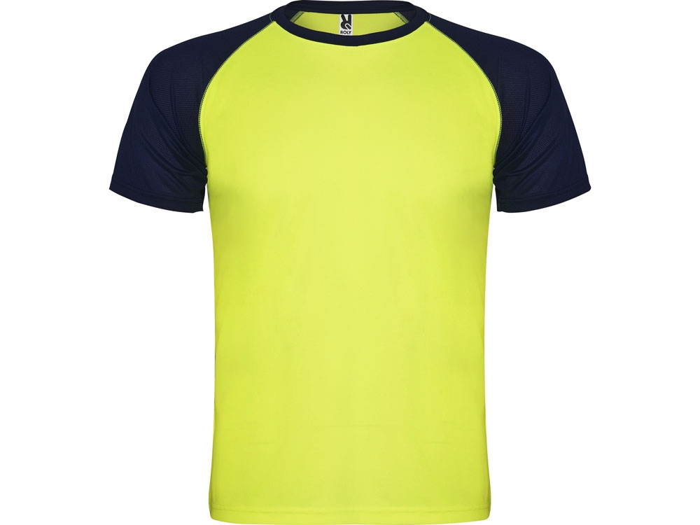 Спортивная футболка «Indianapolis» мужская, синий, желтый, полиэстер