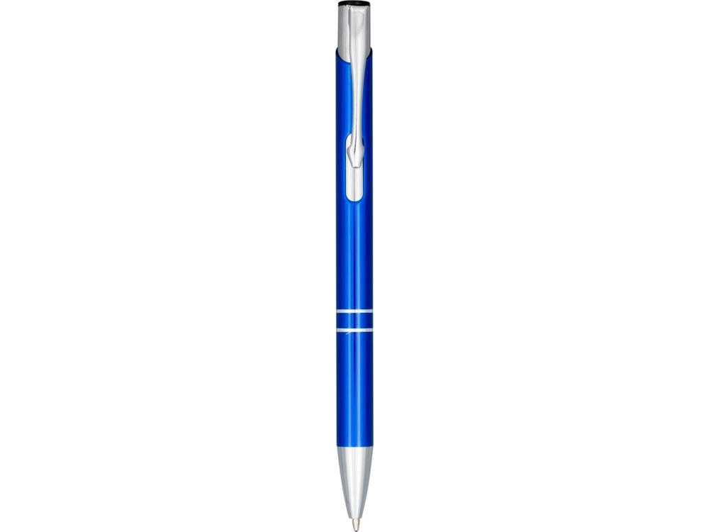 Ручка металлическая шариковая «Moneta» с анодированным покрытием, синий, алюминий