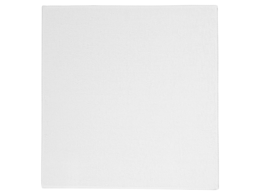 Двустороннее полотенце для сублимации «Sublime», 30*30, белый, полиэстер, хлопок