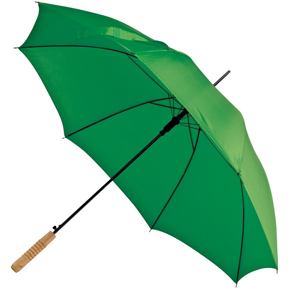 Зонт-трость Lido, зеленый, зеленый, полиэстер