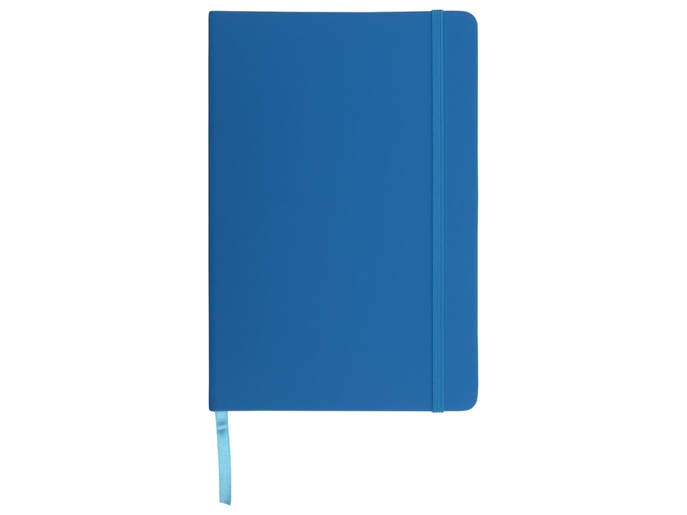 Блокнот А5 «Spectrum» с линованными страницами, синий, картон