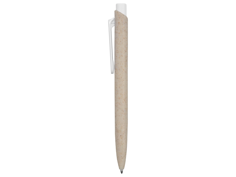 Ручка шариковая «ECO W» из пшеничной соломы, бежевый, пластик, растительные волокна
