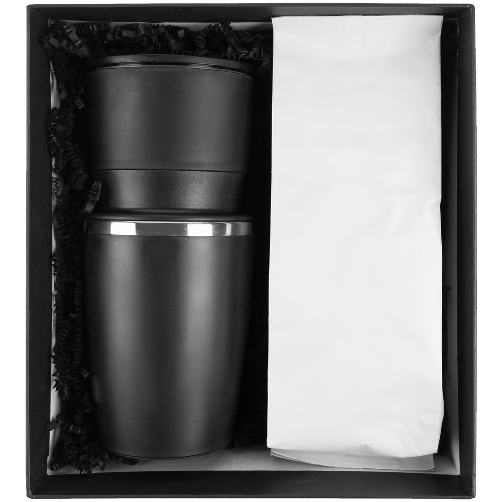 Набор Filter Coffee, белый, белый, пластик, силикон, нержавеющая сталь; переплетный картон