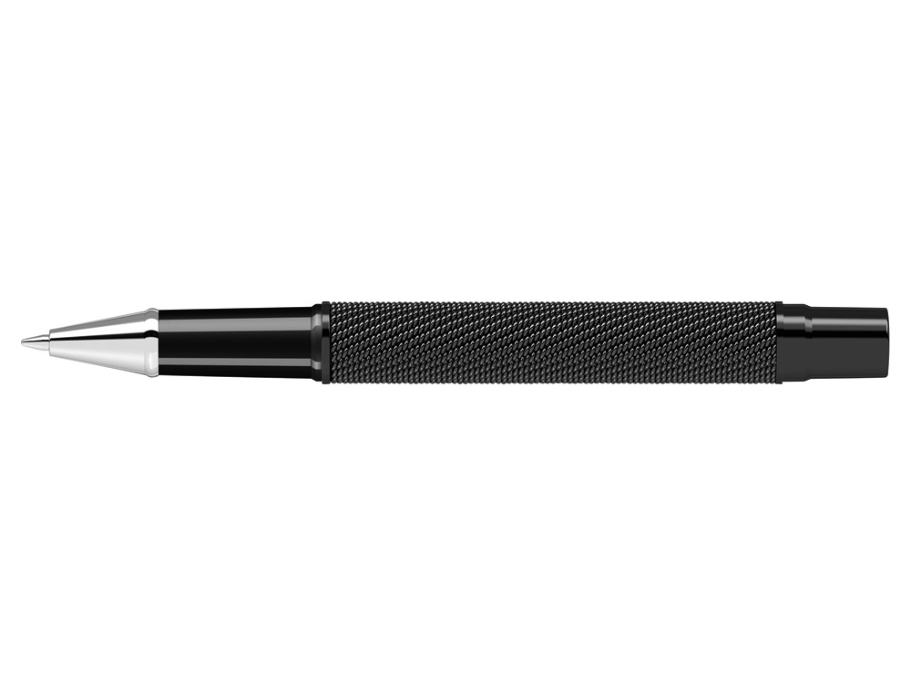 Ручка металлическая роллер из сетки «MESH R», черный, металл