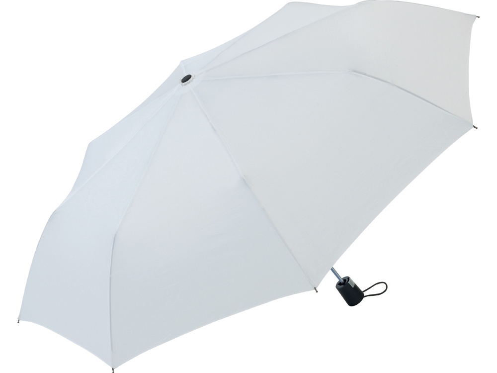 Зонт складной «Format» полуавтомат, белый, полиэстер
