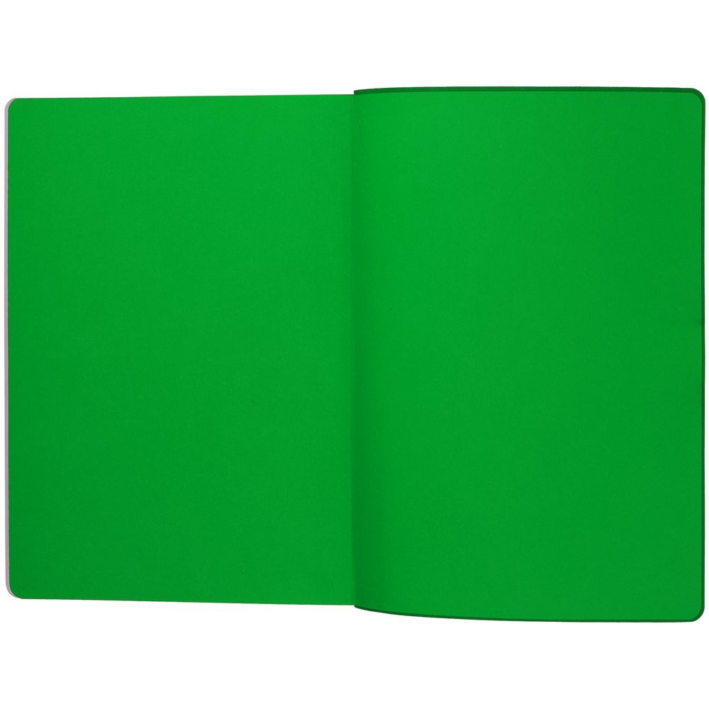 Ежедневник Flexpen Shall, недатированный, зеленый, зеленый