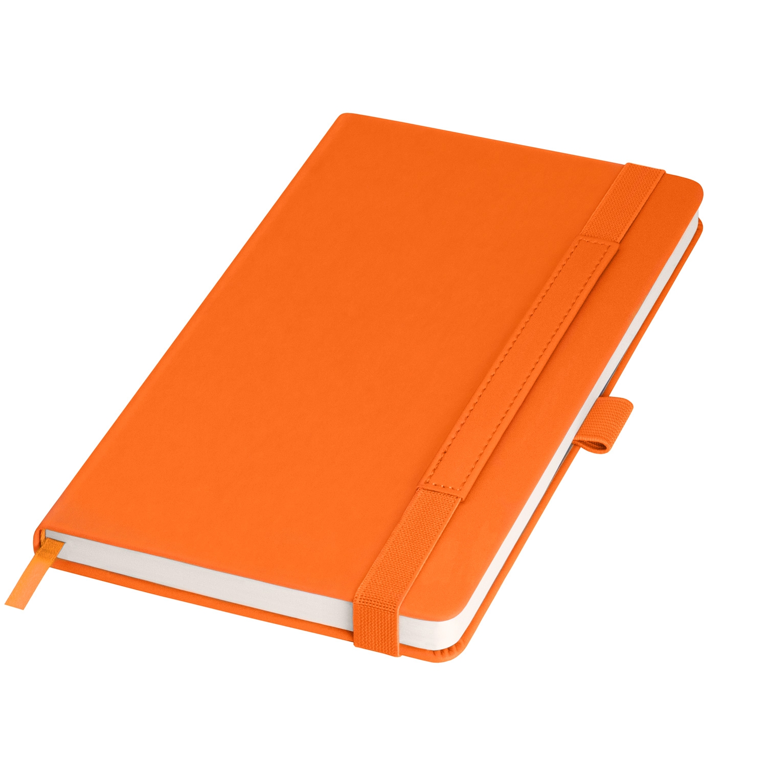 Ежедневник Alpha недатированный, оранжевый/коричневый, оранжевый