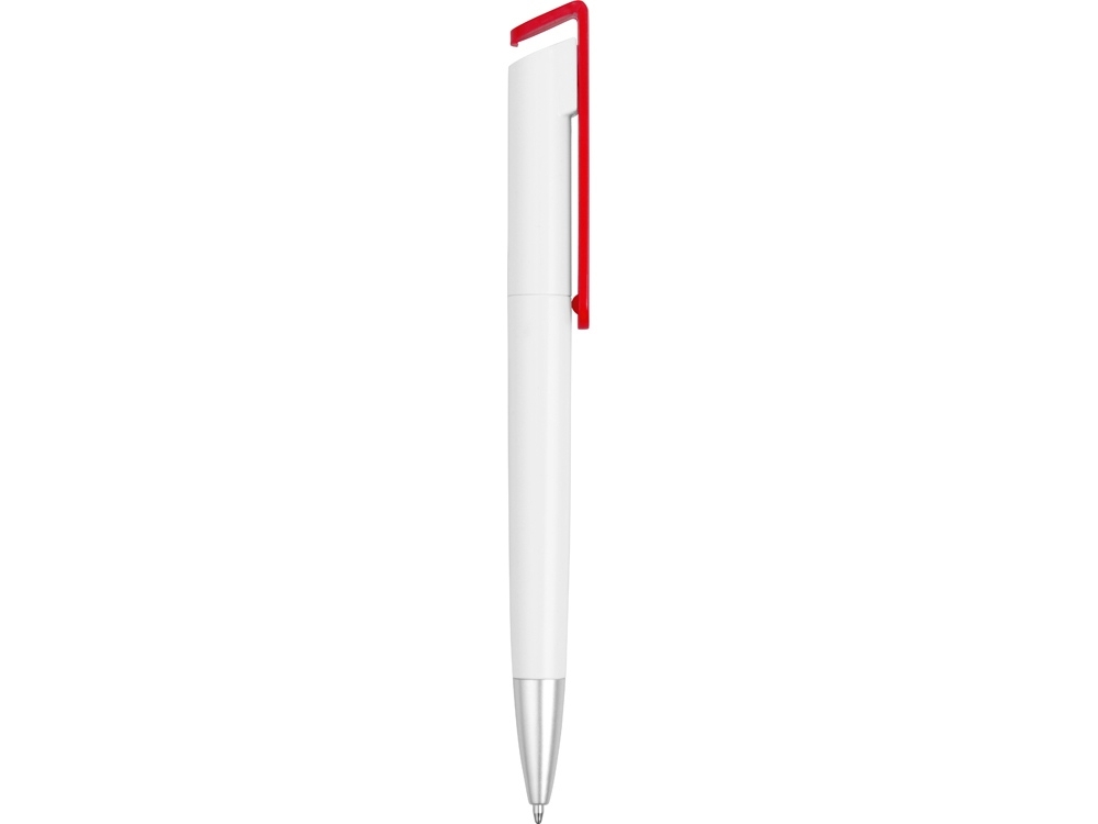 Ручка-подставка «Кипер», белый, красный, пластик
