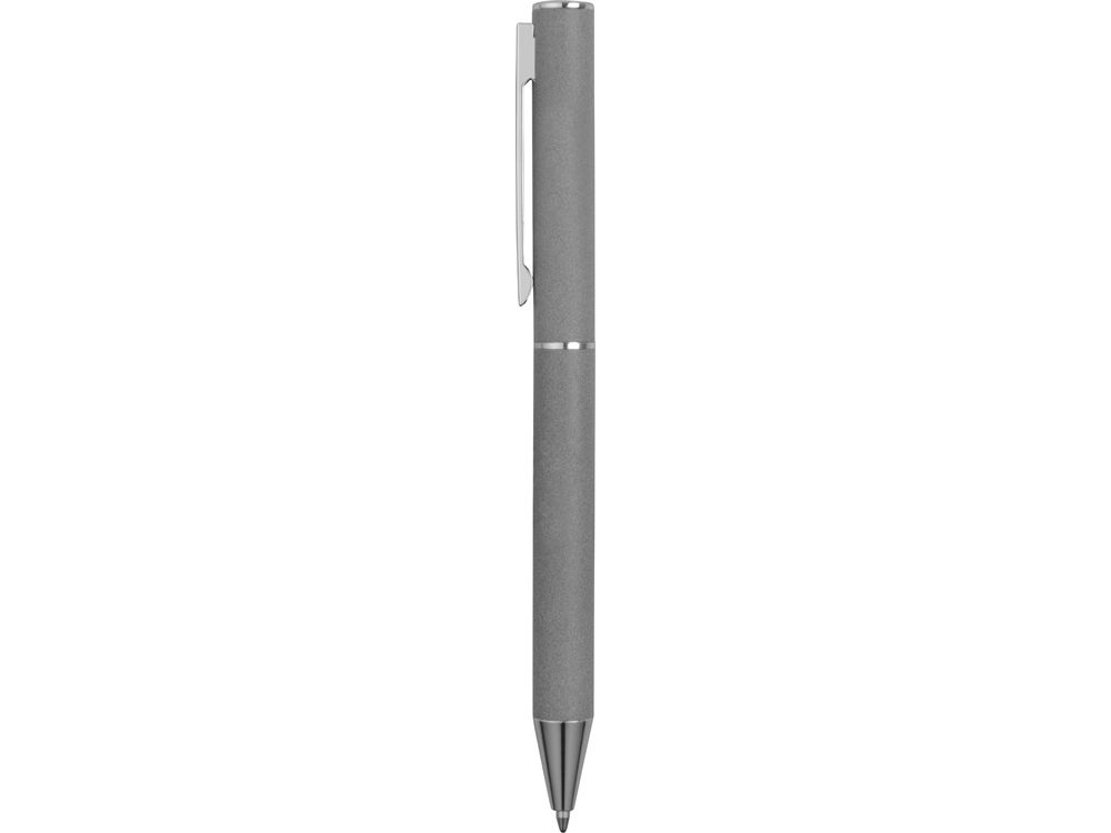 Ручка металлическая шариковая «Stone» soft-touch , серый, soft touch