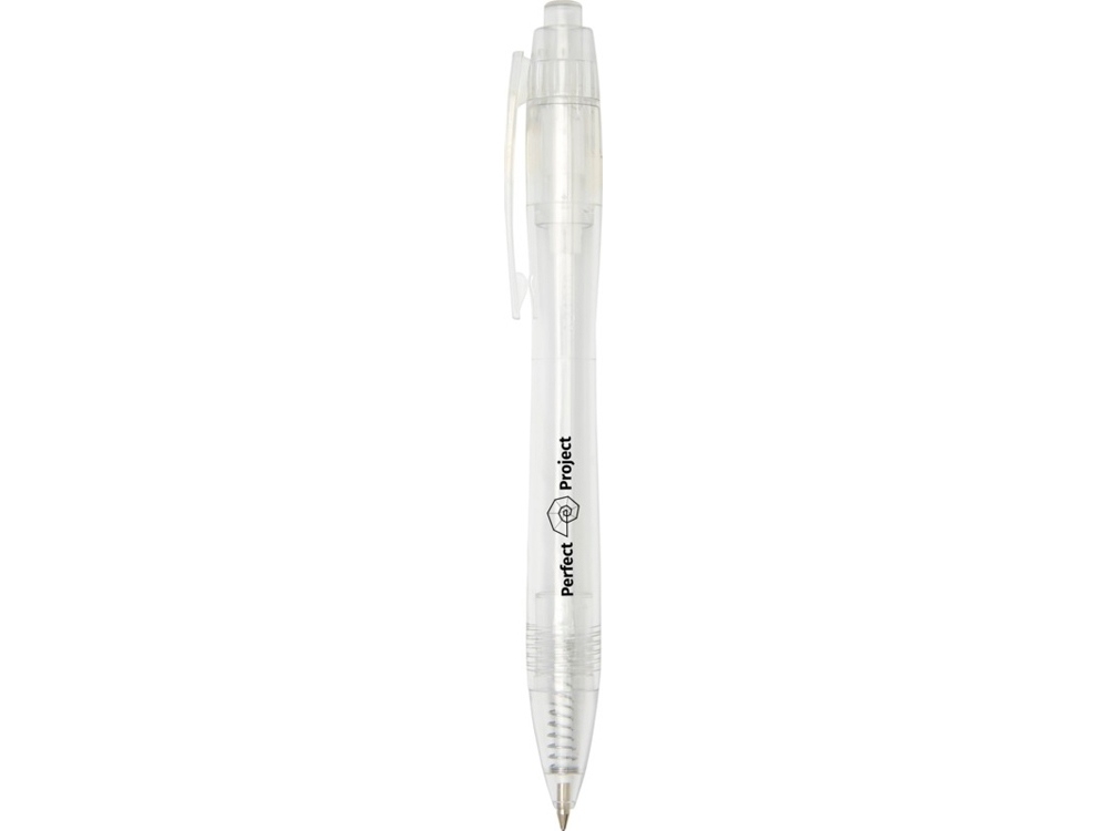 Ручка шариковая «Alberni» из переработанного ПЭТ, прозрачный, пластик