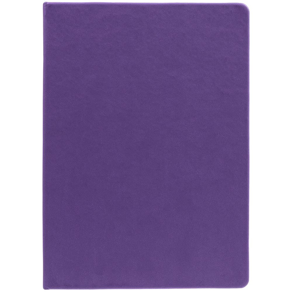 Ежедневник New Latte, недатированный, фиолетовый, фиолетовый, кожзам