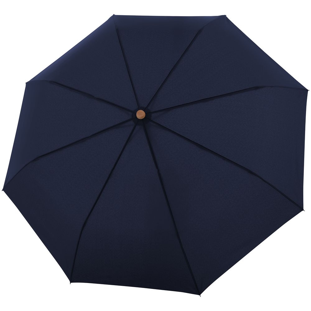 Зонт складной Nature Magic, синий, синий, полиэстер