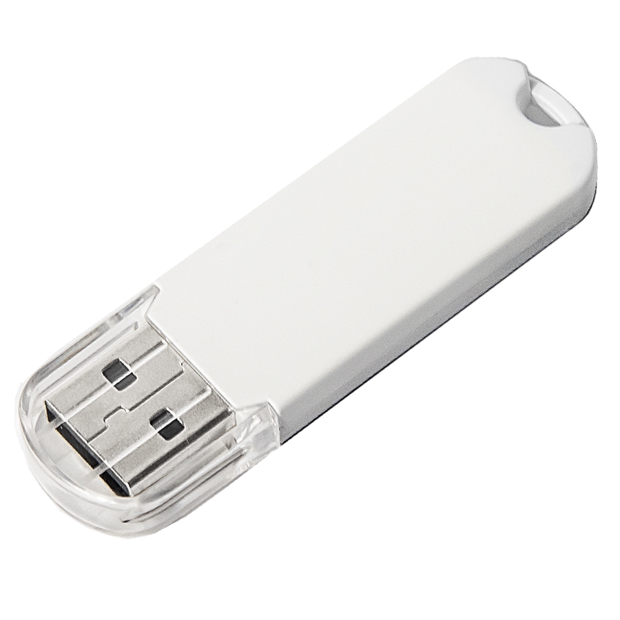 USB flash-карта UNIVERSAL (16Гб), белая, 5,8х1,7х0,6 см, пластик, белый, пластик
