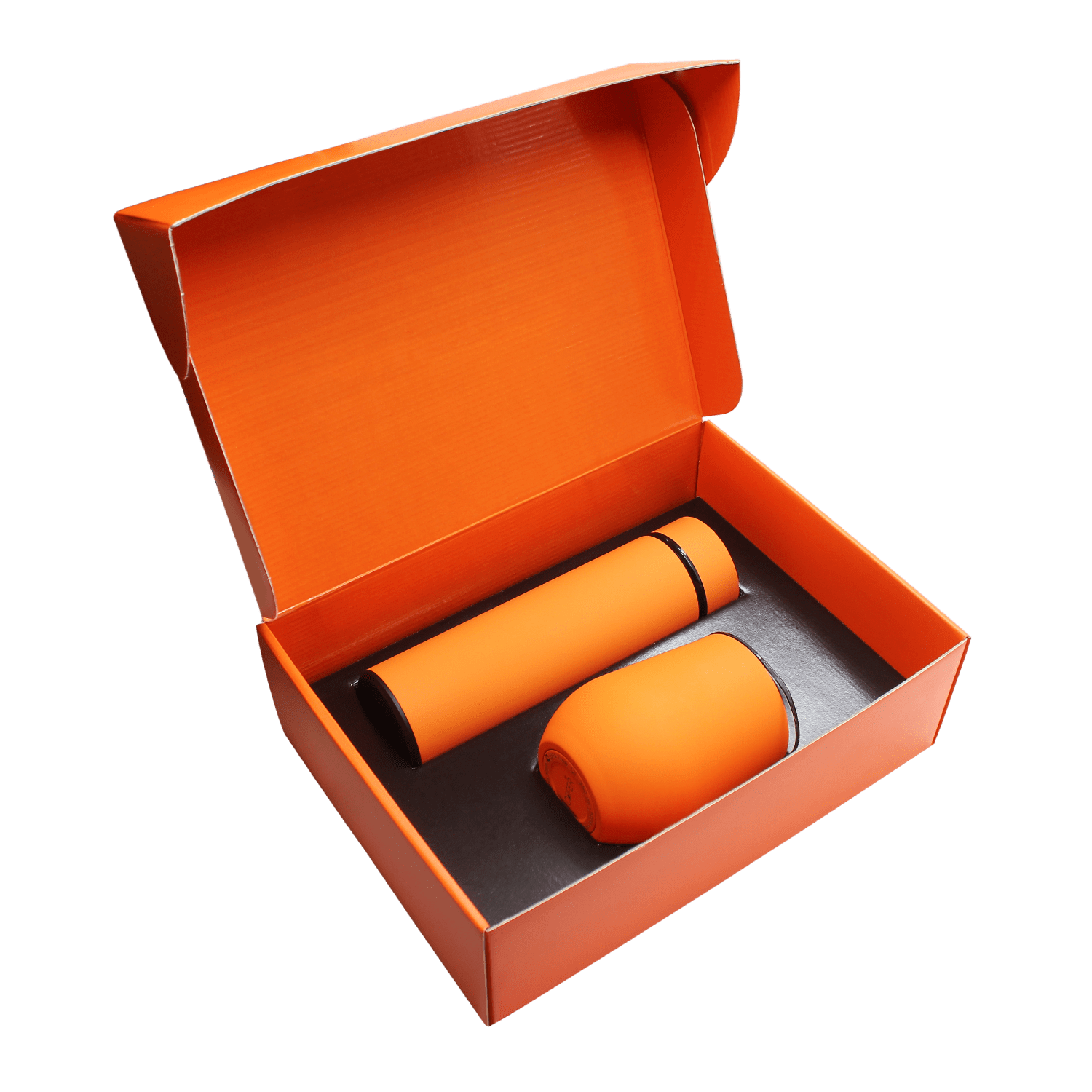 Набор Hot Box C (софт-тач) B (оранжевый), оранжевый, металл, микрогофрокартон