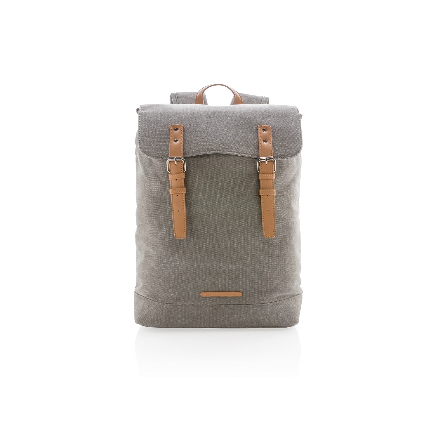 Рюкзак для ноутбука Canvas, серый, canvas; polyurethane