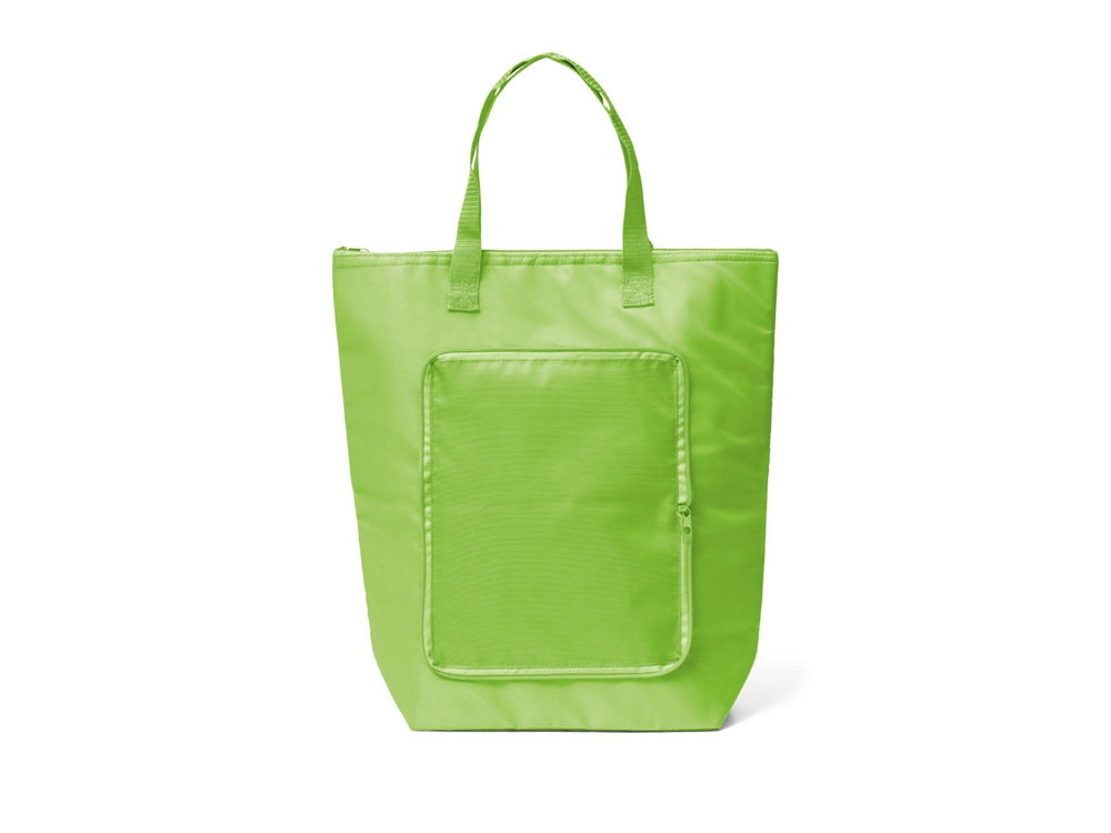 Складная термоизолирующая сумка «MAYFAIR», зеленый, полиэстер
