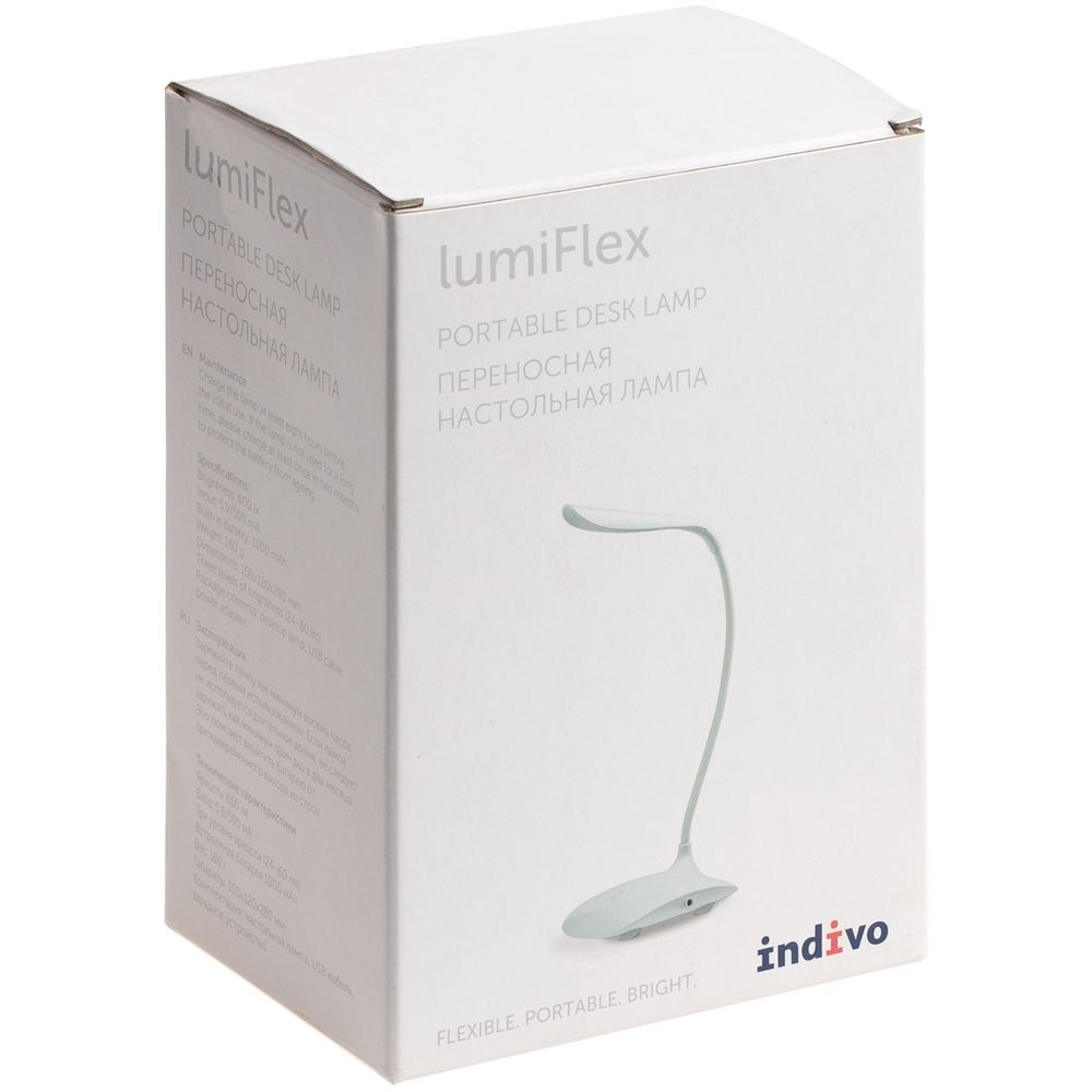 Беспроводная настольная лампа lumiFlex, пластик