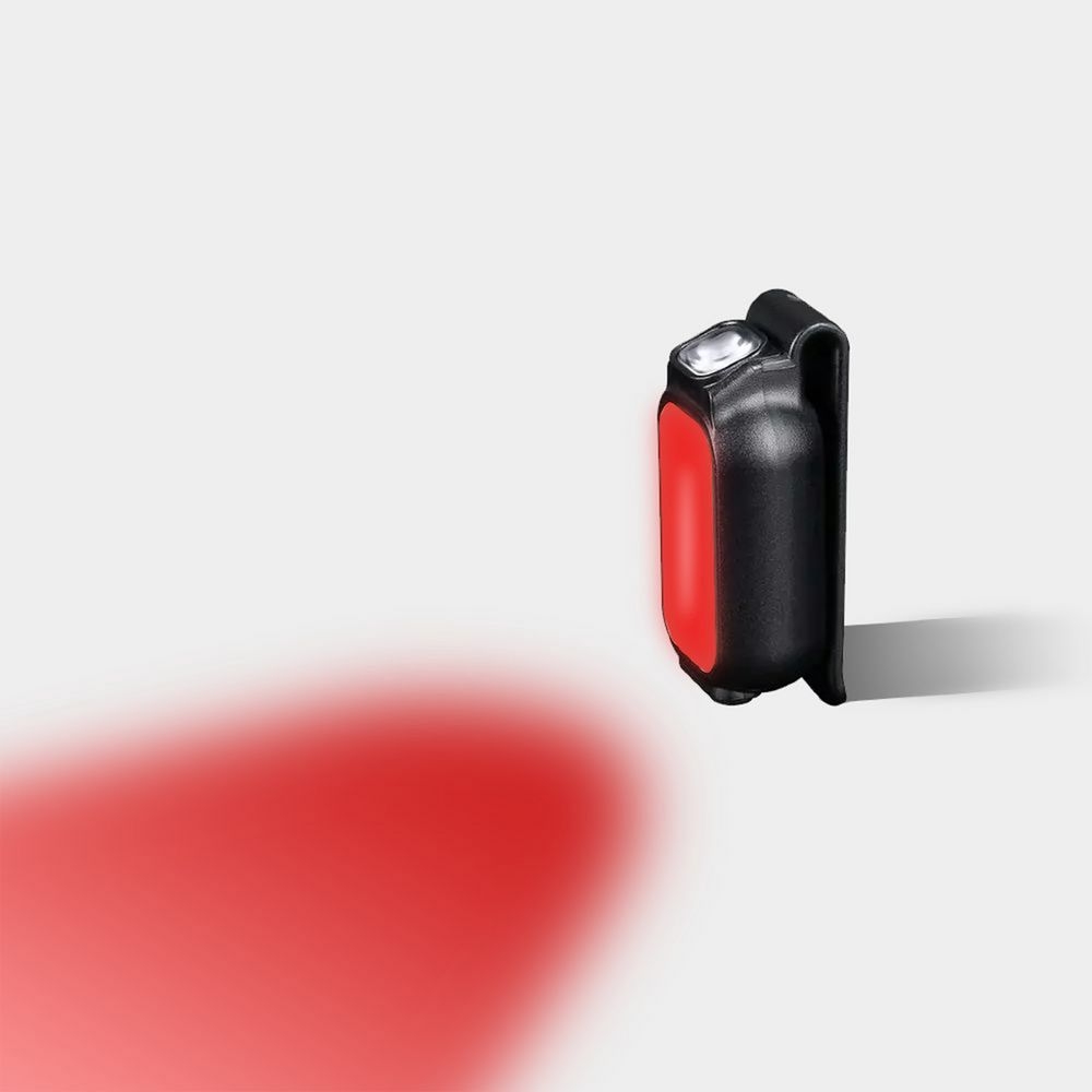 Фонарик на клипсе E-Lite, черный, черный, пластик