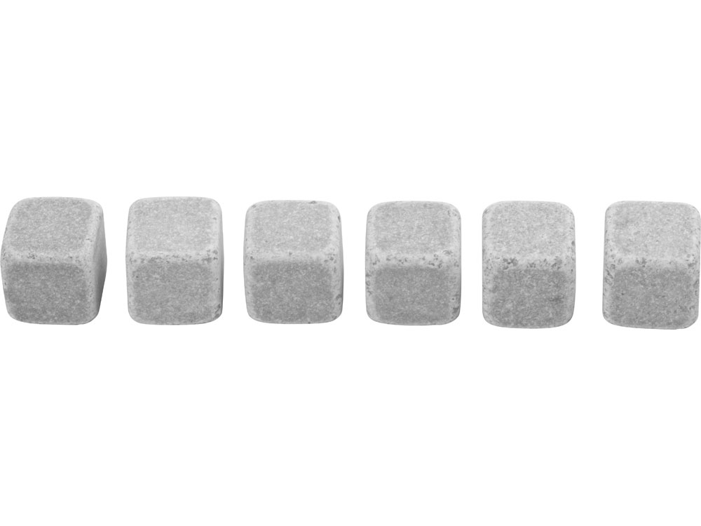 Камни для виски на подставке «Highland», серый, бук
